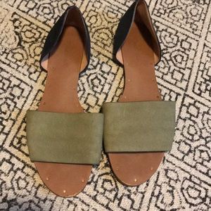 Madewell suede sandals